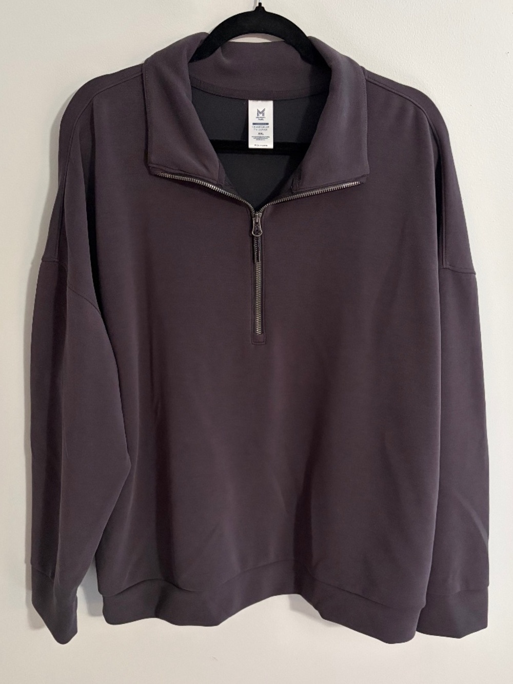 Members Mark 1/4 zip pullover sweatshirt